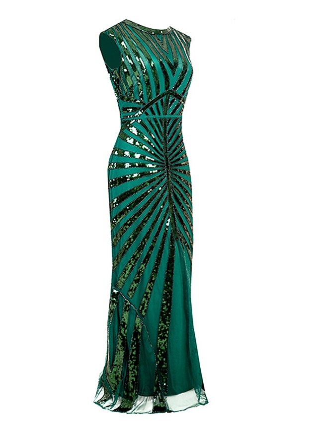 Women's Halloween Dress Prom Dress Party Dress Sequin Dress Long Dress Maxi Dress Silver Black Pink Sleeveless Pure Color Sequins Summer Spring Crew Neck Party Evening Party Vacation 2023 S M L XL 2XL