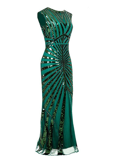 Women's Halloween Dress Prom Dress Party Dress Sequin Dress Long Dress Maxi Dress Silver Black Pink Sleeveless Pure Color Sequins Summer Spring Crew Neck Party Evening Party Vacation 2023 S M L XL 2XL