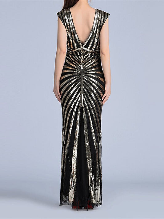 Women's Halloween Dress Prom Dress Party Dress Sequin Dress Long Dress Maxi Dress Silver Black Pink Sleeveless Pure Color Sequins Summer Spring Crew Neck Party Evening Party Vacation 2023 S M L XL 2XL