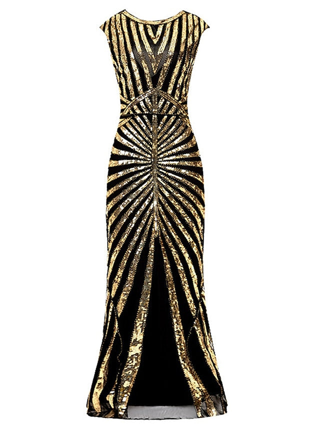 Women's Halloween Dress Prom Dress Party Dress Sequin Dress Long Dress Maxi Dress Silver Black Pink Sleeveless Pure Color Sequins Summer Spring Crew Neck Party Evening Party Vacation 2023 S M L XL 2XL