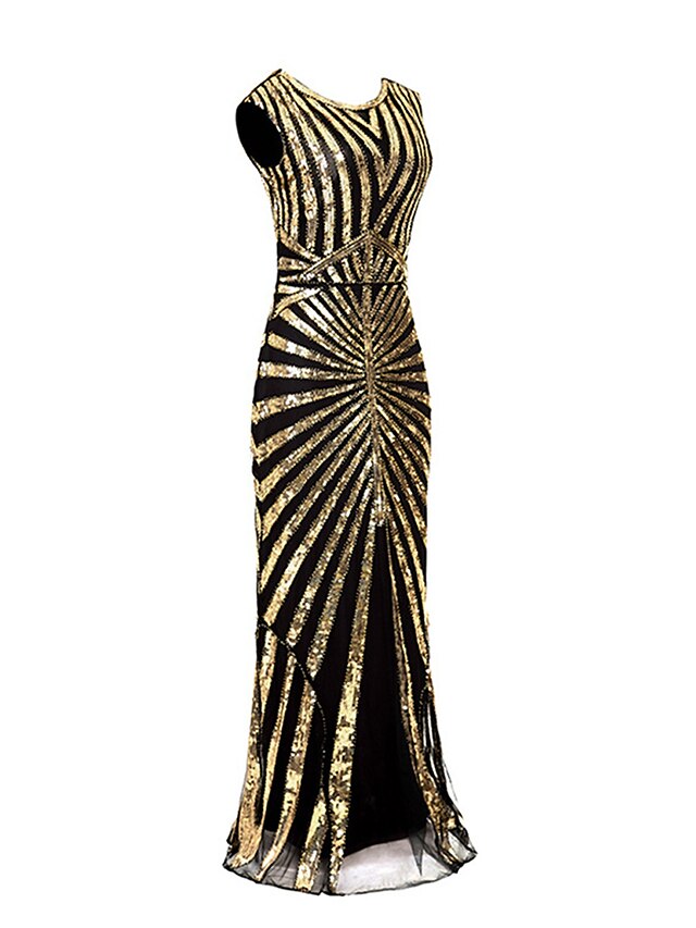 Women's Halloween Dress Prom Dress Party Dress Sequin Dress Long Dress Maxi Dress Silver Black Pink Sleeveless Pure Color Sequins Summer Spring Crew Neck Party Evening Party Vacation 2023 S M L XL 2XL