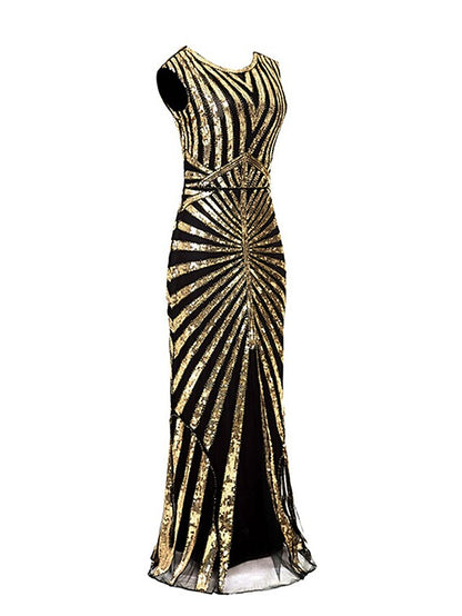 Women's Halloween Dress Prom Dress Party Dress Sequin Dress Long Dress Maxi Dress Silver Black Pink Sleeveless Pure Color Sequins Summer Spring Crew Neck Party Evening Party Vacation 2023 S M L XL 2XL